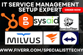 setup efecte invgate cherwell wrike jira freshservice milvus sysaid atera logmei