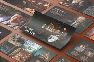 design pitch deck presentation movie pitch deck film pitch deck tv web series