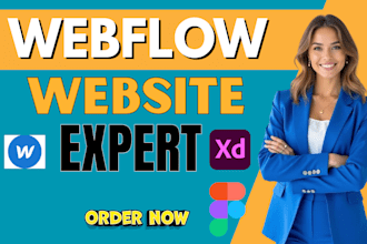 webflow website design redesign figma to webflow cms framer ecommerce expert