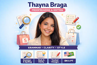 proofread and edit your english manuscript