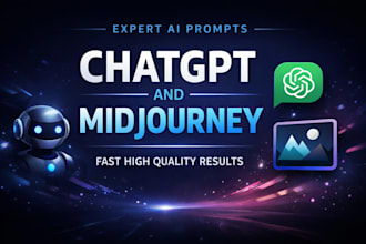 create custom ai prompts for chatgpt and midjourney