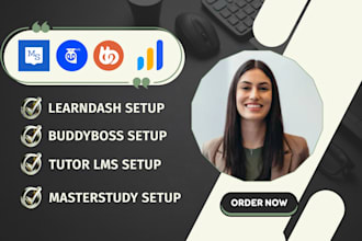 build learndash moodle lms website with learndash buddyboss tutor lms pro
