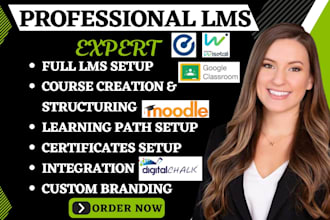 setup google classroom moodle digital chalk  empower elearning wisetail lms