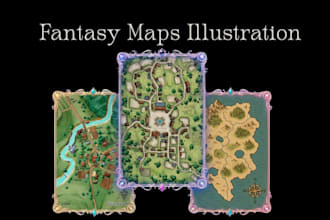 dnd maps, battle maps, rpg maps and hand drawn medieval fantasy maps