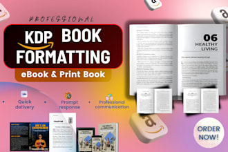 amazon kdp book formatting, ebook formatting, paperback publishing for amazon