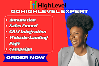 build gohighlevel landing page go highlevel website ghl sales funnel ghl expert