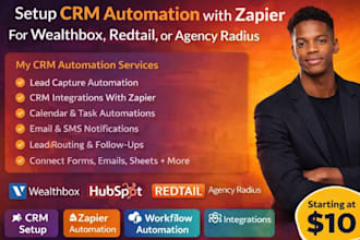 setup wealthbox redtail automation wealthfront precisefp zapier crm integration