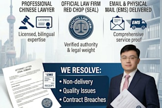 draft a formal chinese lawyer demand letter