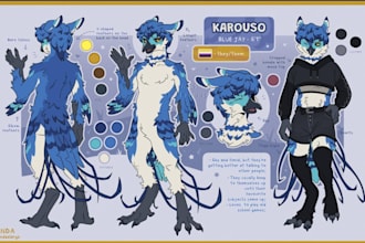 furry ref sheet anthro furry nsfw furry reference sheet character sheet fursonas