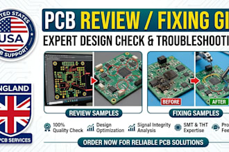 pcb review fix errors improve design manufacturable ready