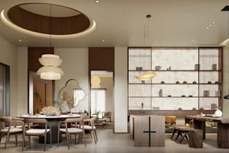 do interior design and interior design 3d rendering