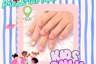 create and ship nail tips for children