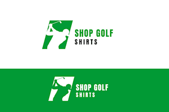 design golf apparel store logo