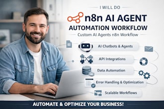 n8n ai agent automation workflow, custom ai agents n8n workflow