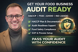 prepare your food business for haccp, fssc 22000, and iso 22000 compliance