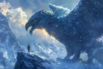 illustrate fantasy book covers and ebook covers