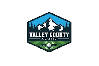 design golf tournament logo