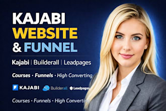 build kajabi website kajabi course setup builderall funnel leadpages