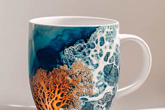 design awesome custom mug design
