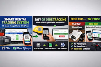 automate your equipment rental tracking with qr codes, google sheets, wordpress