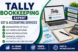 manage your accounting and bookkeeping in tally