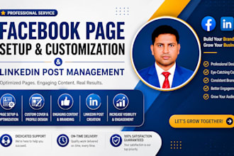 create facebook page, setup and customization, ads campaign