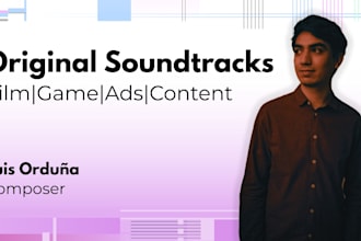 create a soundtrack for your video, film or content