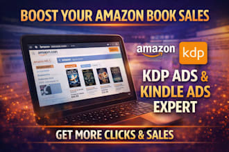 setup amazon KDP ads, kindle ads and optimize your book marketing for sales