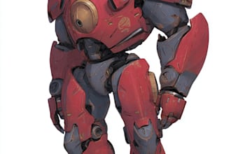 high quality robot, mecha concepts