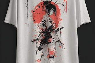 make japanese t shirt design