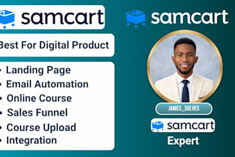 samcart migrate landing page samcart thrivecart samcart page online course