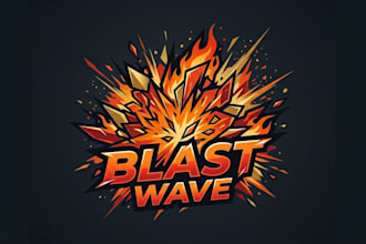design a bold and explosive logo for your brand