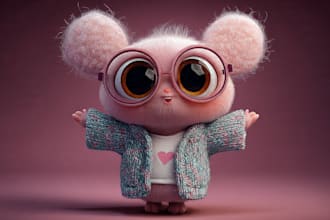 draw cute cartoon character