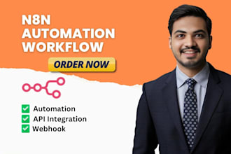 quickly develop n8n automation, n8n workflow, ai automation, or ai agent