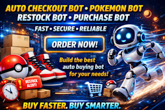 do auto checkout bot pokemon bot restock bot purchase bot auto buying bot