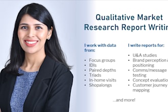 conduct qualitative data analysis and write reports