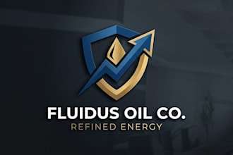 design a bold and professional oil logo