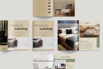 design premium catalogue for your business