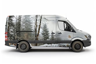 design food truck and food trailer wrap