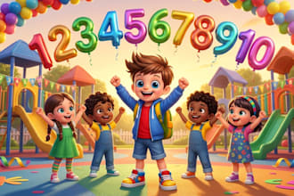 create engaging kids learning videos