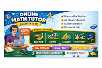 teach you mathematics as per your syllabus