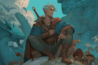 dnd, fantasy character and dnd character
