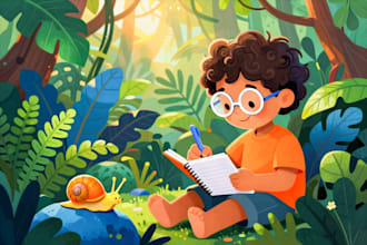 illustration for children book
