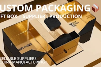 create custom packaging and gift box with china manufacturers