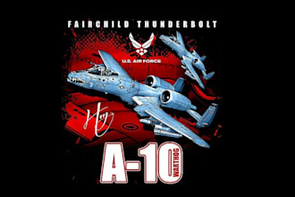 design high quality fighter jet mascot logo with t shirt design