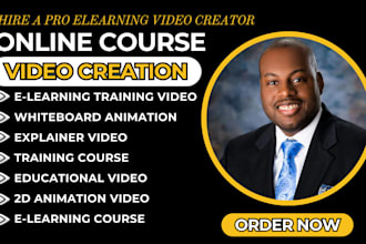 do online course content, course video, elearning video, and course creation