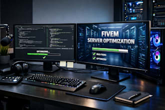 develop and fix fivem qbcore esx scripts, server bugs and optimize performance