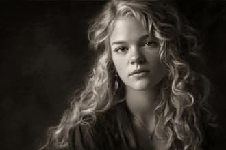 draw portrait illustration from photo