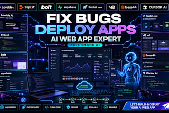 fix, deploy, lovable replit bolt lovable supabase rocket new vo base44 cursor ai