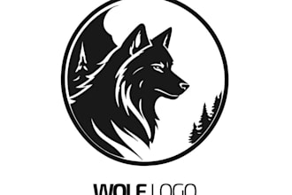 do good looking wolf logo